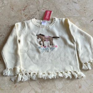 NWT Gymboree girls sweater, size 4, %100 cotton